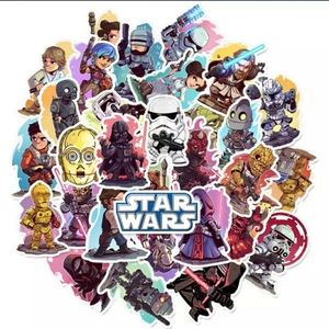 50 pieces of Star Wars stickers